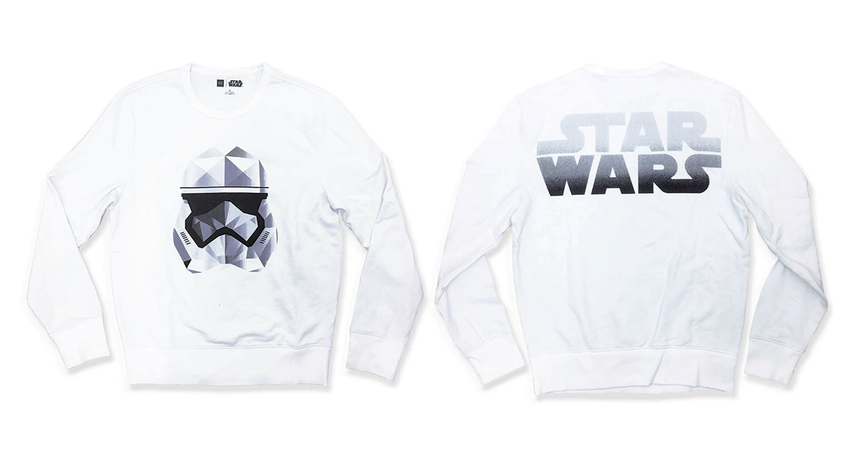 Adobe Portfolio star wars darth vader Han Solo storm trooper apparel graphics