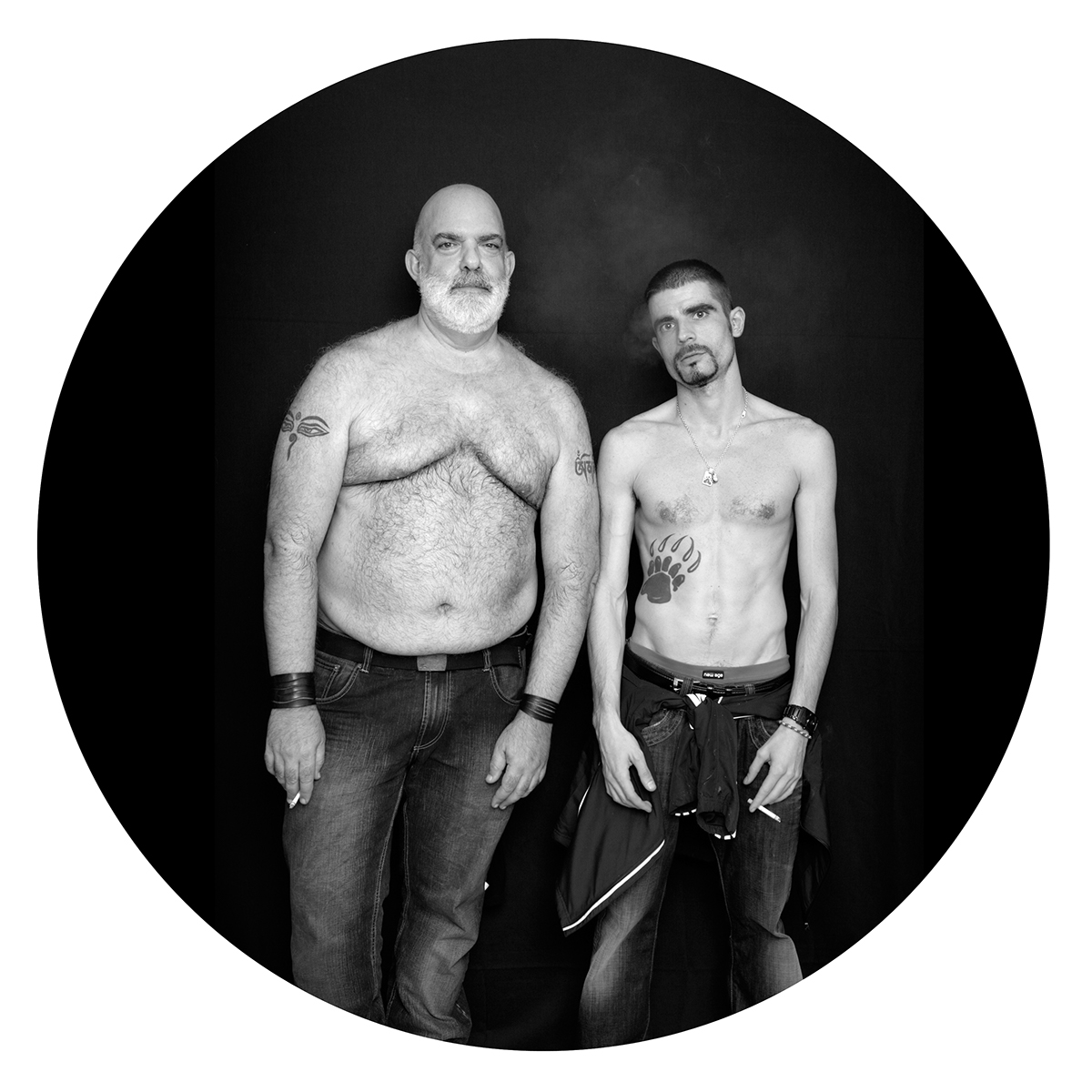 body male bear identity Belonging tattoo hair fat belly nude