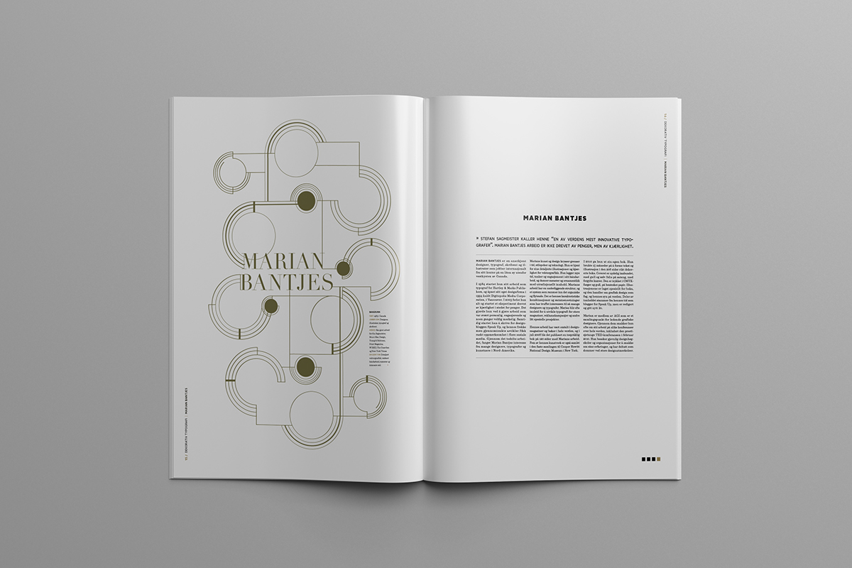 Marian Bantjes Karel Martens stefan sagmeister Claude Garamond magazine typo gold gif shape Digital Animation geometry pattern