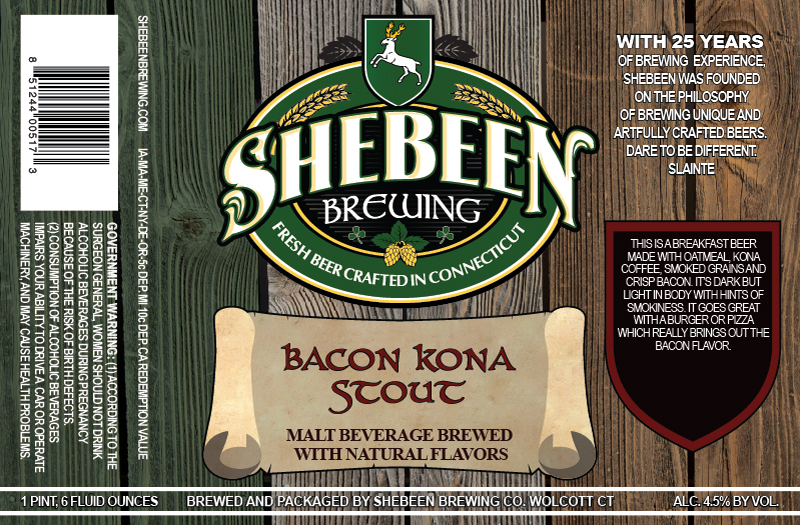 shebeen brewery labels