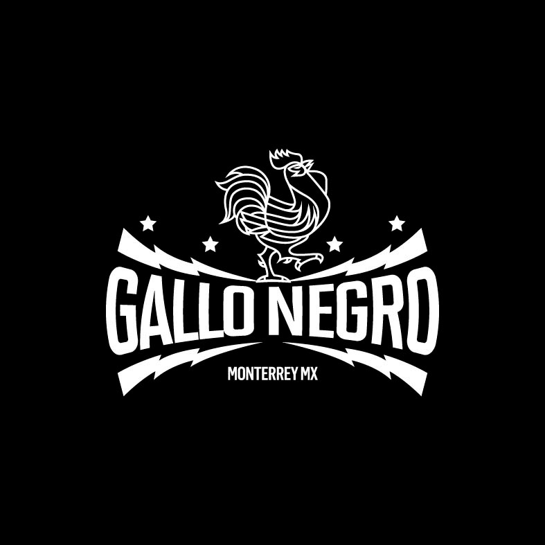 kikbo monterrey netoplasma gallo gallo negro sport badge escudo