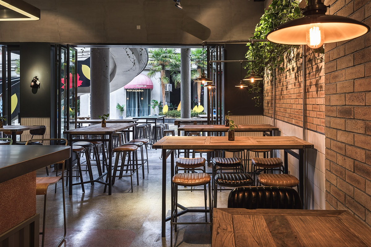 craft beer little creatures hcreates hannah churchill shanghai bar found158 interior design  Bar Design cool bar taps