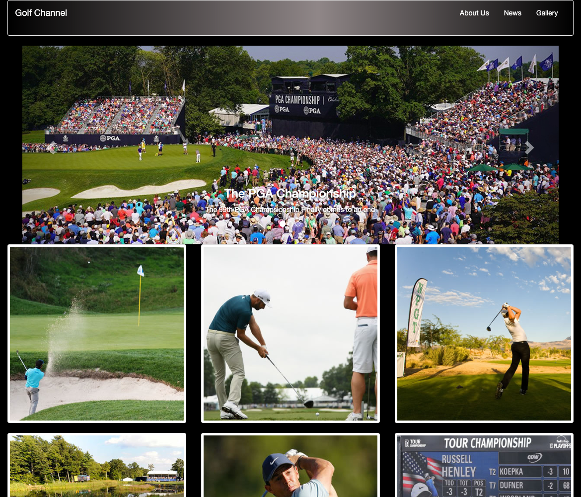 golf Golfchannel Website educational pro PGA pgatour Middle Creek High school