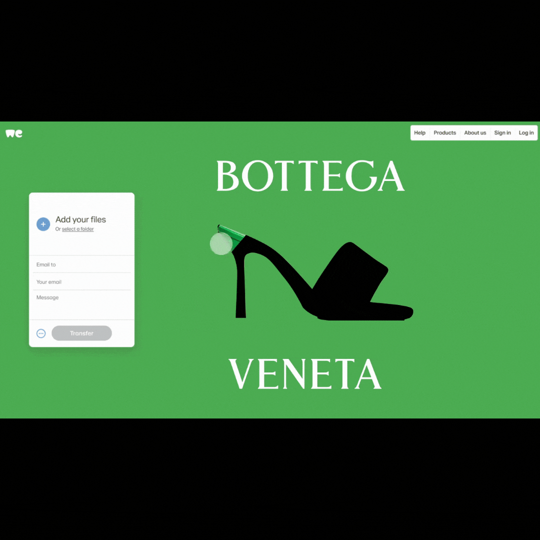 Bottega Veneta advertisting campaign luxury brand interactive design Interactive Campaign motion design creative development Interactive Experience