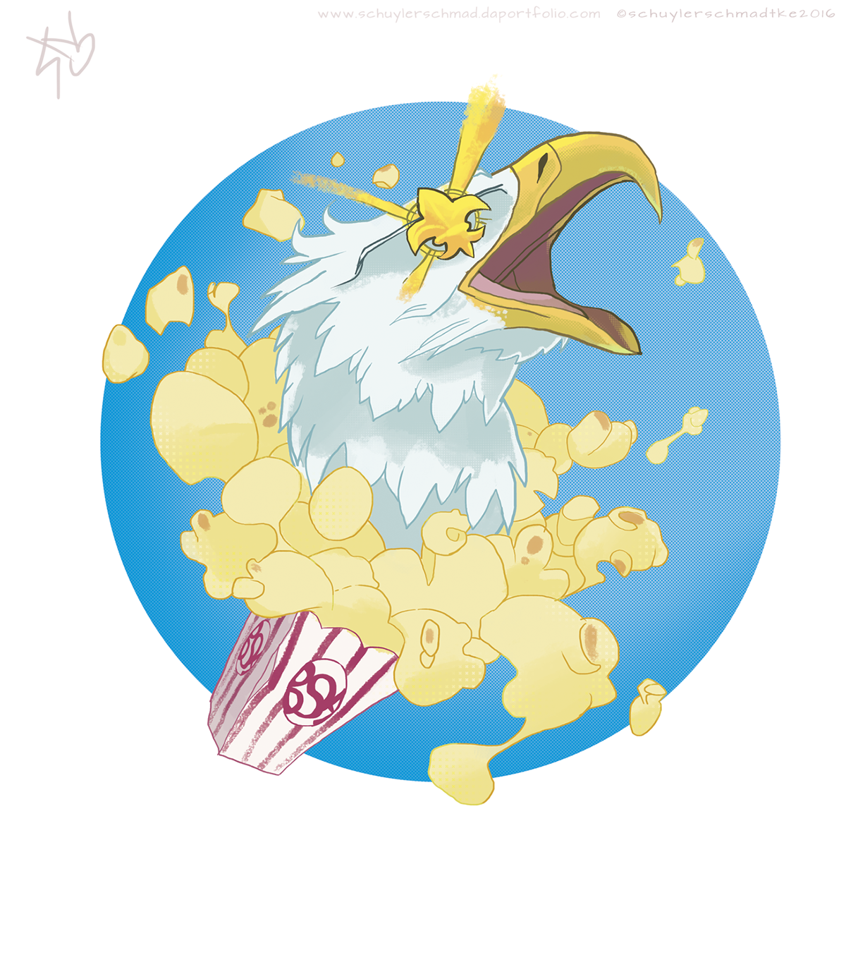 BOY SCOUTS eagle popcorn fundraiser photoshop