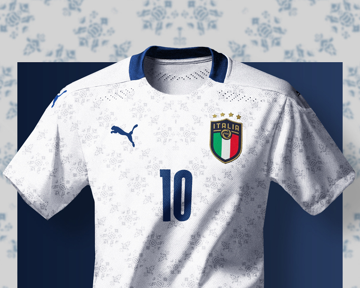Italy puma Football kit Soccer Kit design concept sport brands Fashion  football