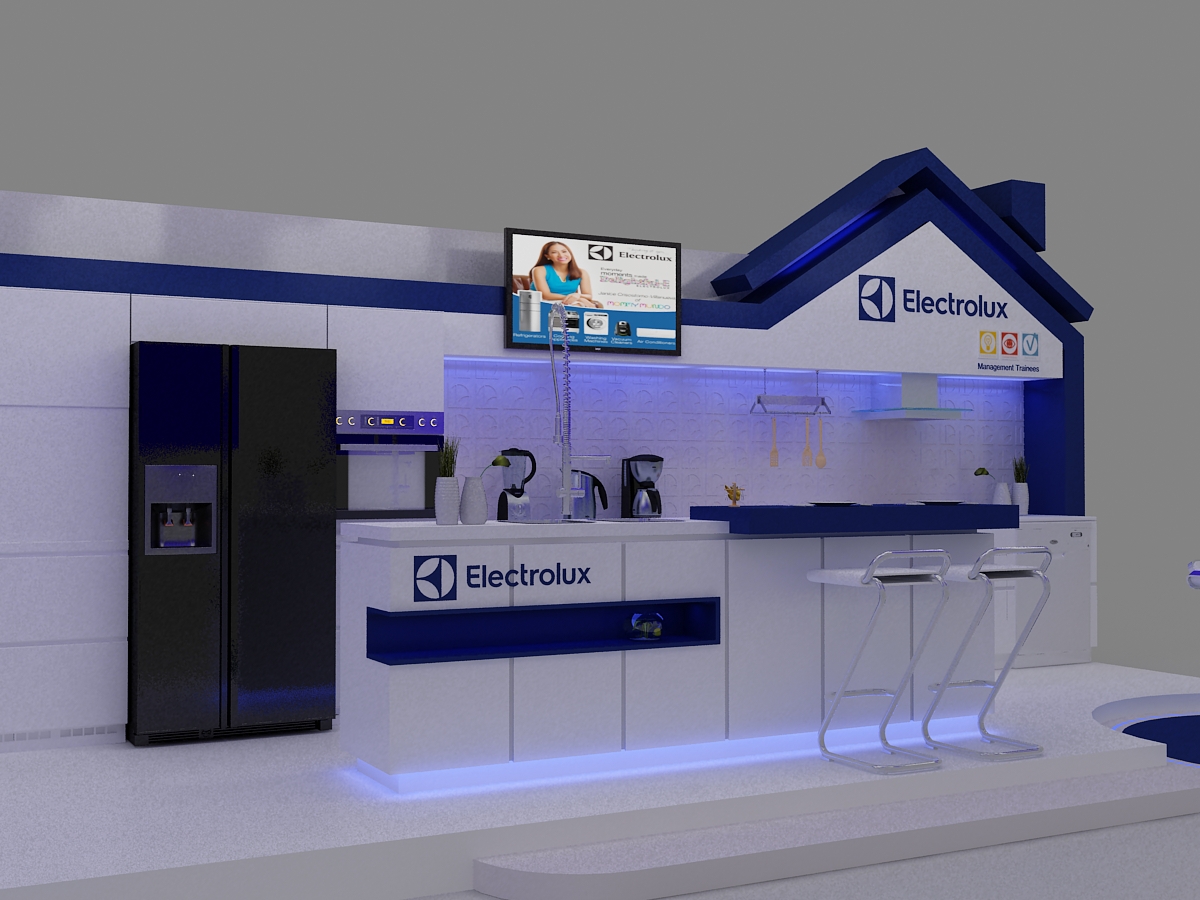 Electrolux Booth booth Stand Event