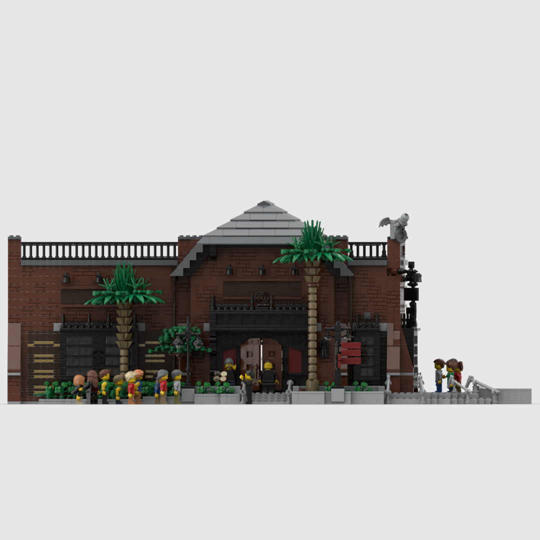 LEGO 3D toys bakery scale model Theme Park gideons