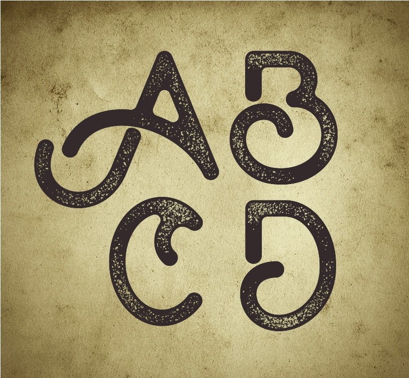 vintage stylistic Typeface typography   cool