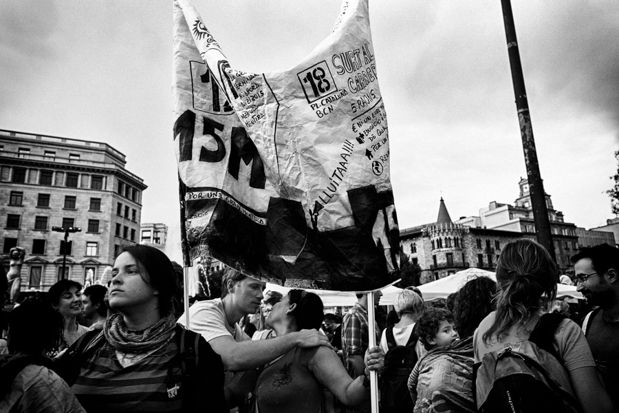 15-m  indignado indignados DEMOCRACIA REAL YA barcelona catalunya demonstration spain austerity crisis