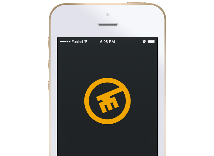 keyme iphone app app UI design
