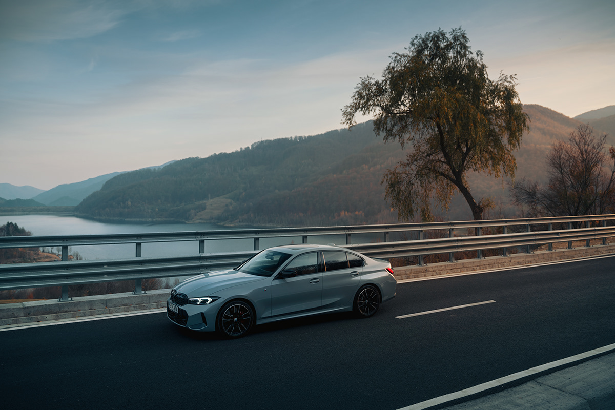ads Advertising  automotive   BMW brand identity M340I marketing   natural Social media post