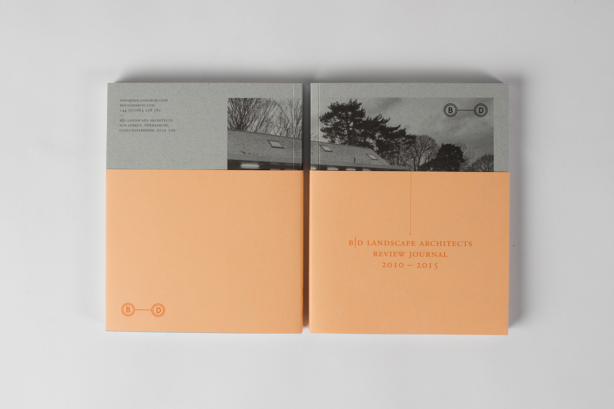 Landscape architects landscape architects book Layout orange grey perforated Label cover book cover book jacket Book Packaging binding handwritten