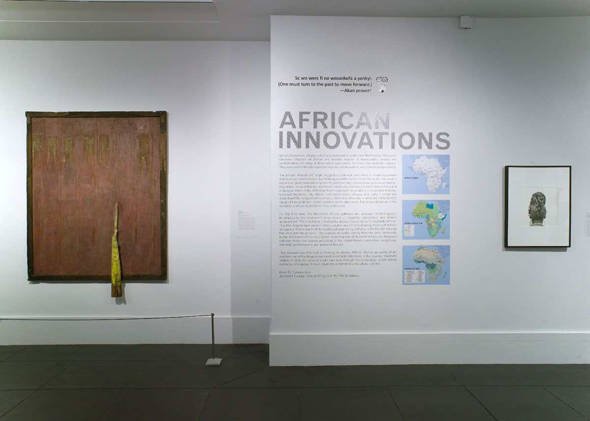 maps africa Brooklyn Museum Exhibition 