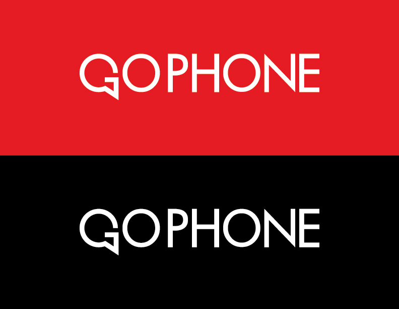 telecommunications logo GoPhone Ecuador telecomunicaciones design indentity brand Corporate Design Logotype corporate