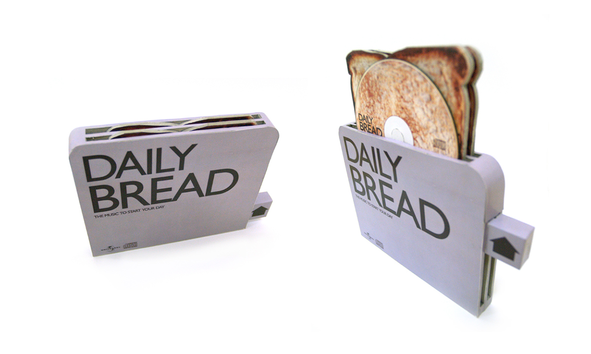 Daily Bread Packaging digipak cd