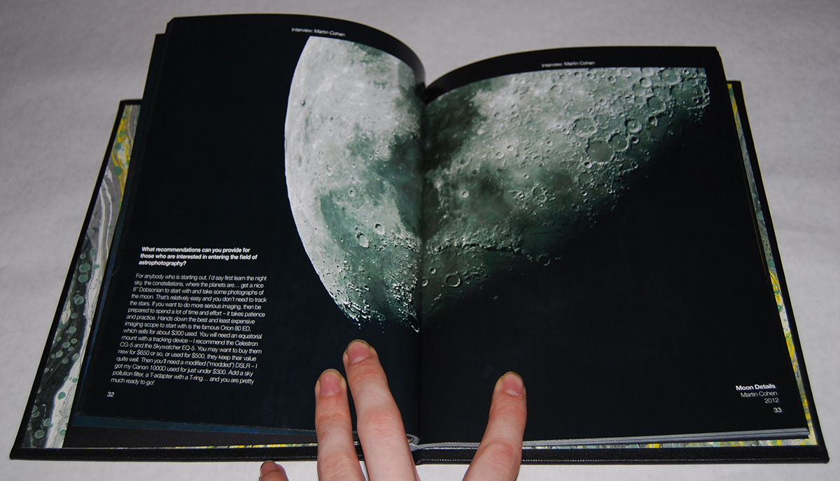 astrophotography publication design book design book exhibition catalogue
