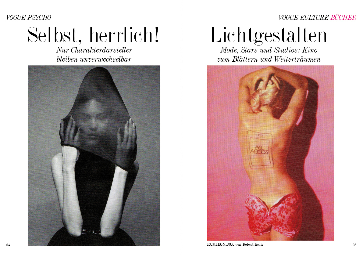 magazine Fashion  Interpretation vogue glamur art
