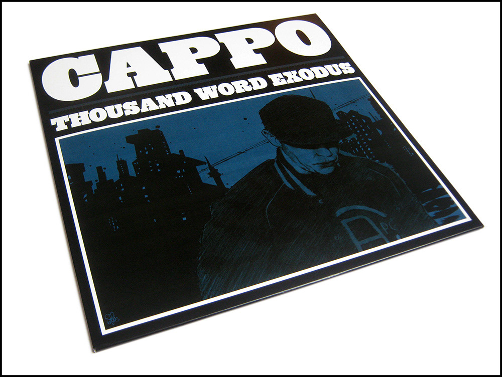 Cappo Blunted Astronaut hip hop record sleeve vinyl DJ Drinks Snooze