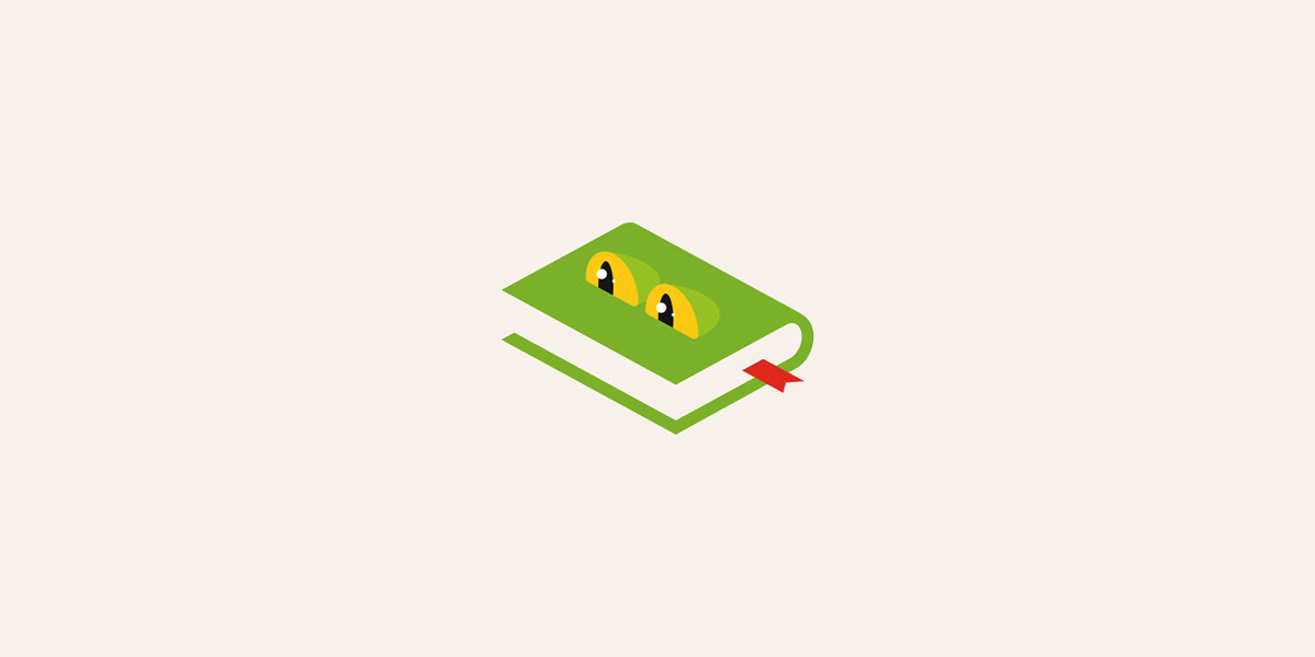 Book frog logo