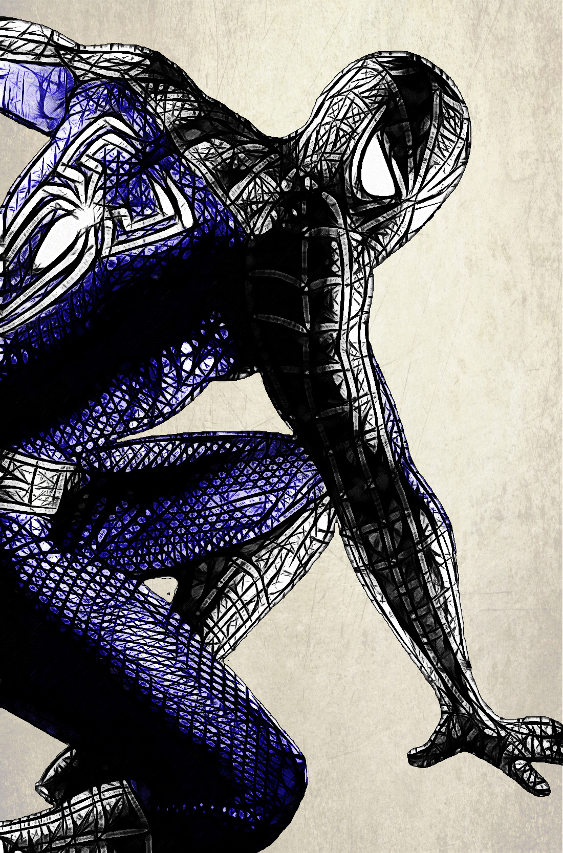 design  spiderman  super hero  comic  marvel  tracing lesson  painting  drawing