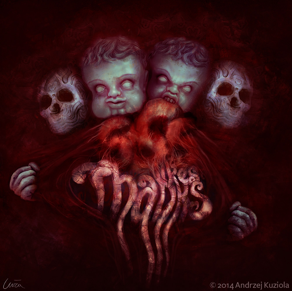 dark art horror surreal 3d art