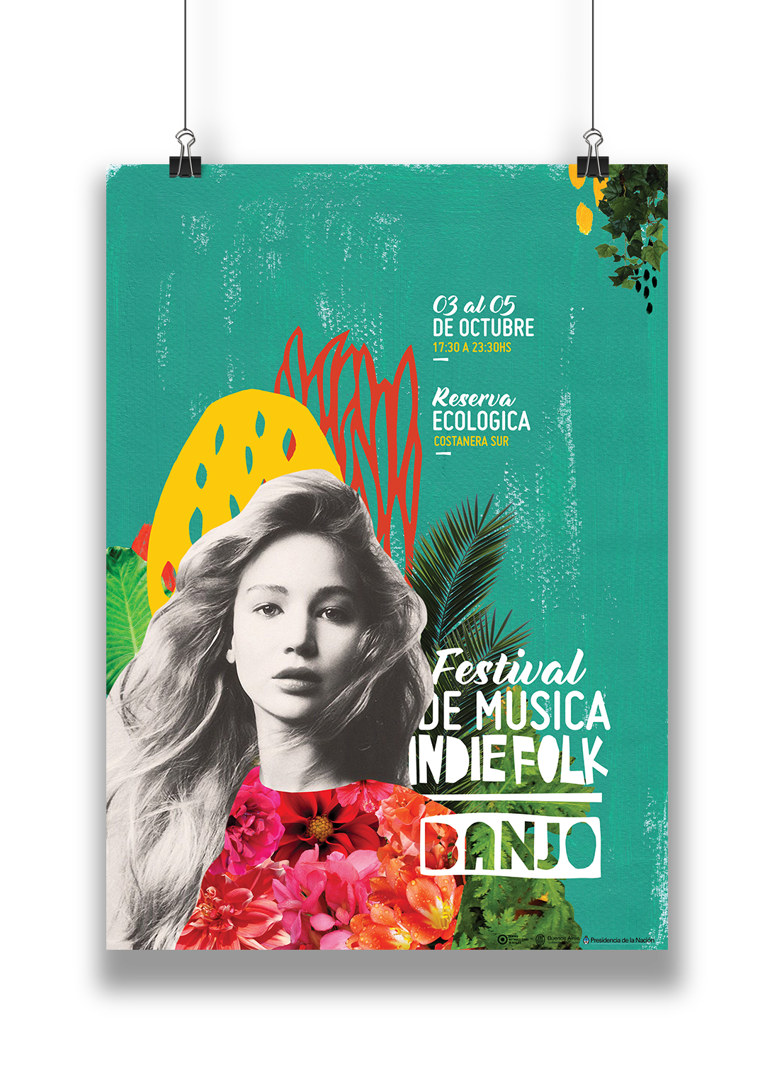 Banjo festival Gabriele diseño 3 uba fadu folk indie identity