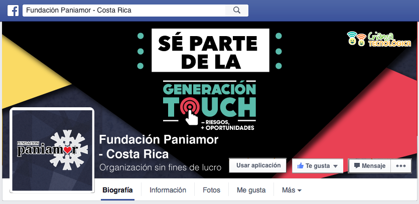Tic Fundación Paniamor Crianza Tecnológica Generación Touch tecnobus tecnologias redes sociales