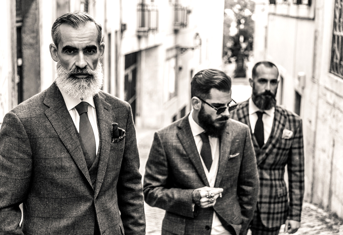 beard suits Lisbon lifestyle Dandy