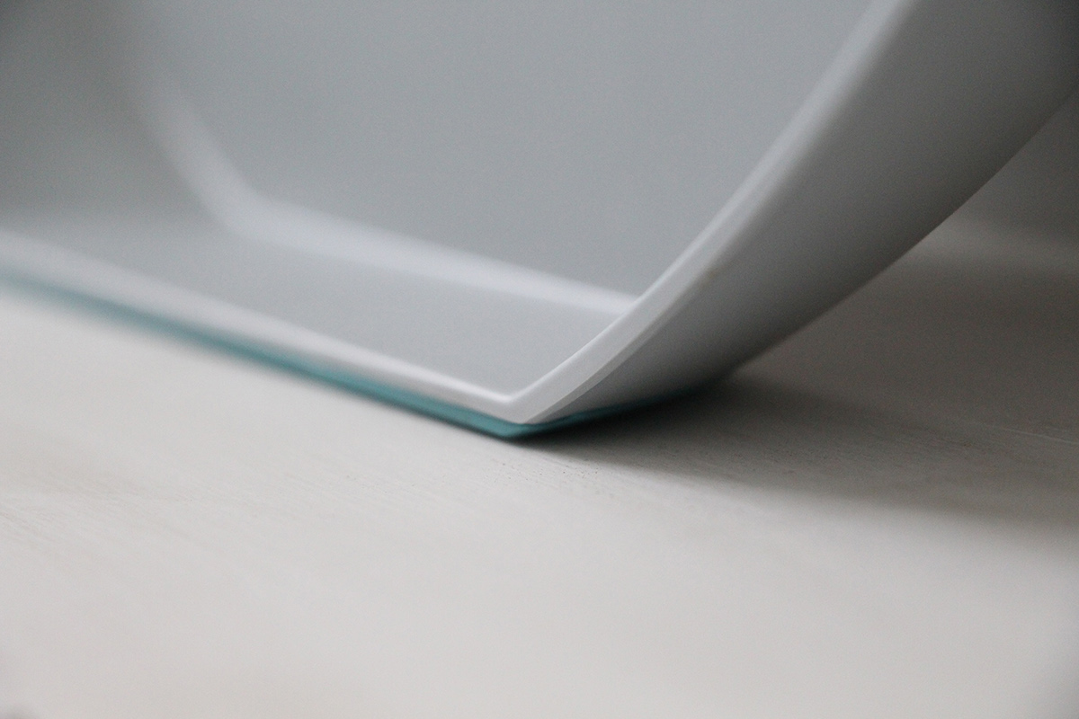 tray kitchen accessorie product design blue grey melamine