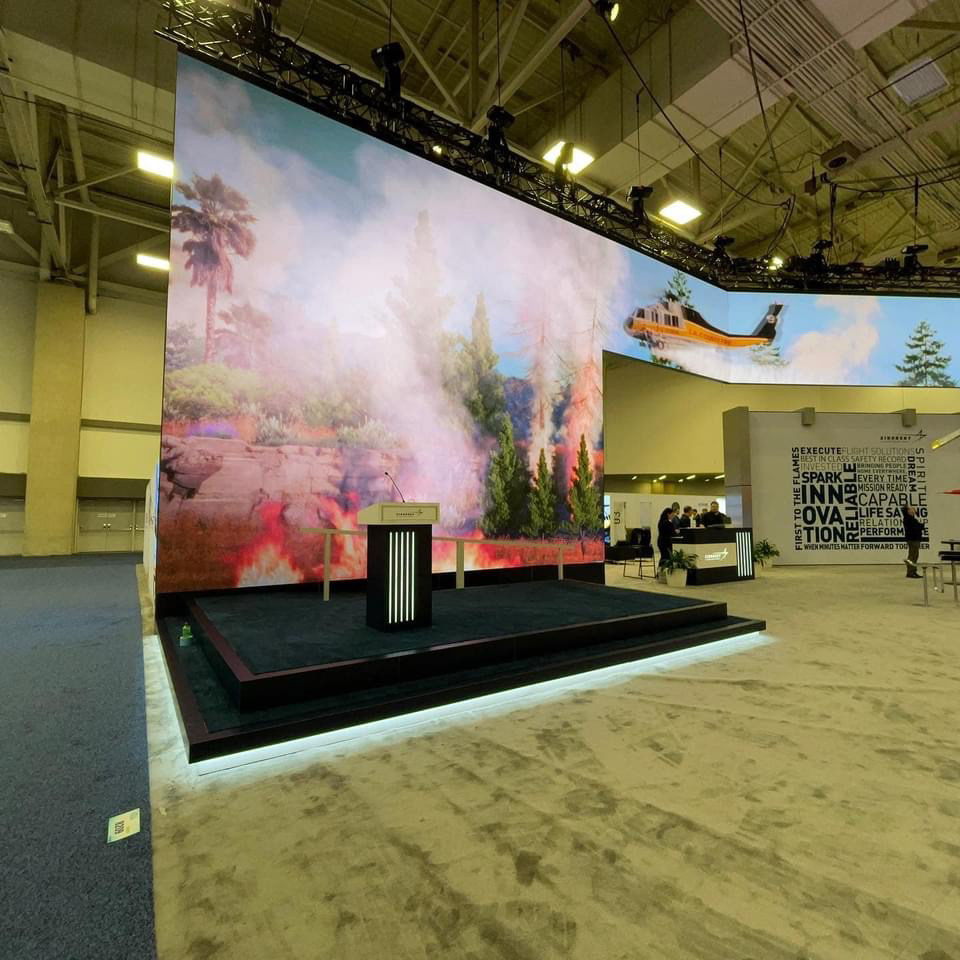 Sikorsky Video Wall
