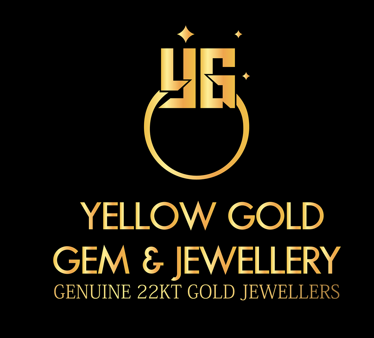 yellow gold Logo Design design Jewellery