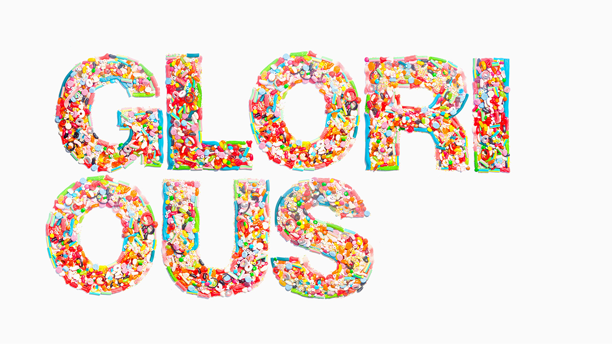 helvetica Candy Typeface font lettering design graphic typography   grid