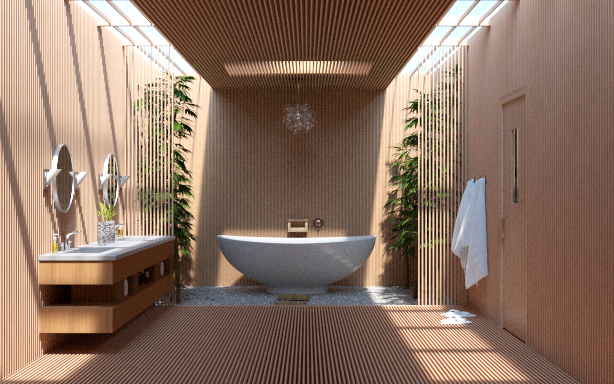 Bathroom. Japanese Style Bathroom rene opdam madpoener