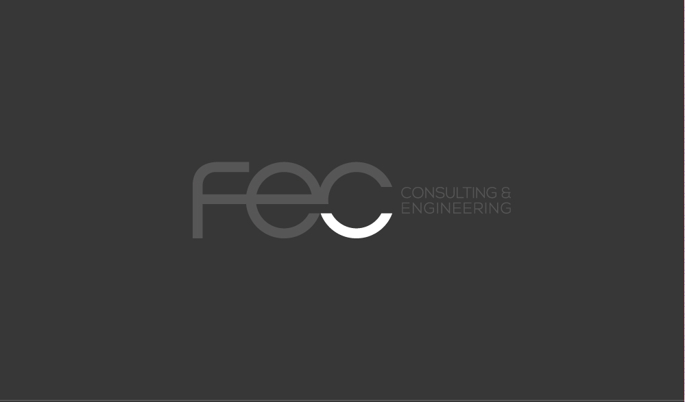 fec Consulting engineer lebanon red Equal typo logo font