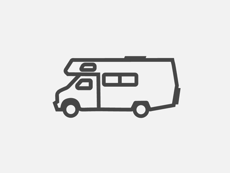 Icon RV Van Truck recreation vehichle noun project