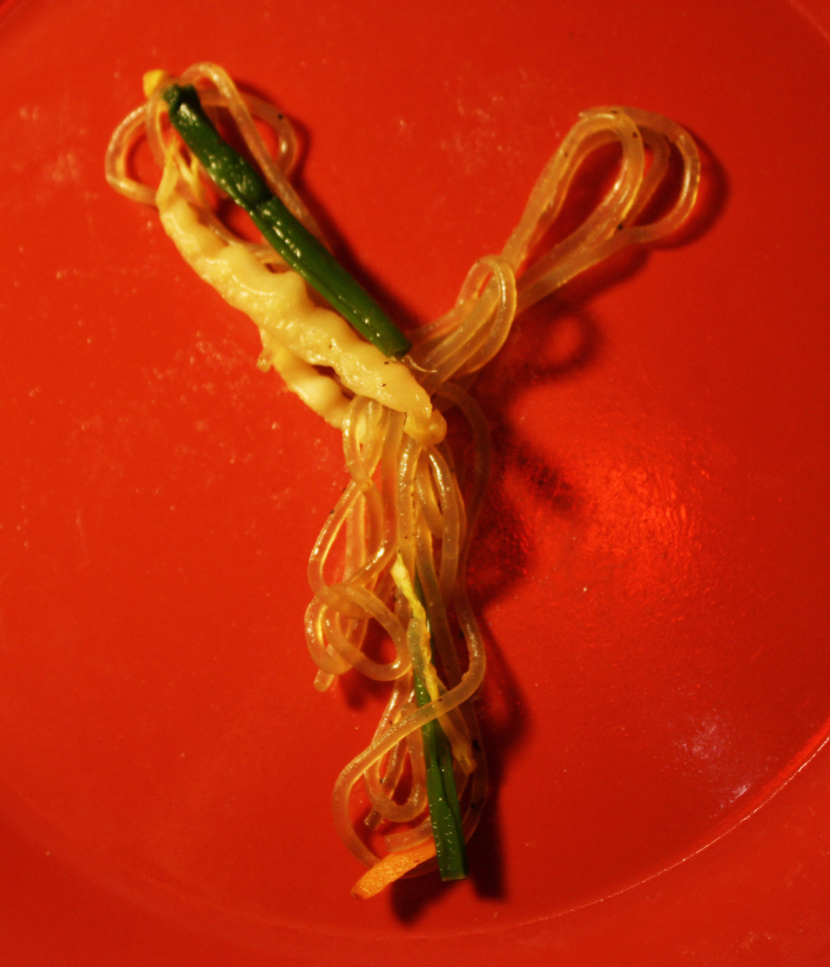 Human Alphabet noodles