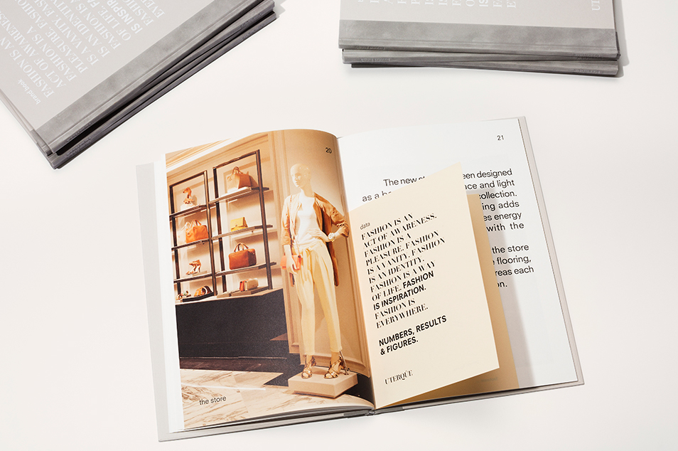 editorial design graphic brand book fashion brand