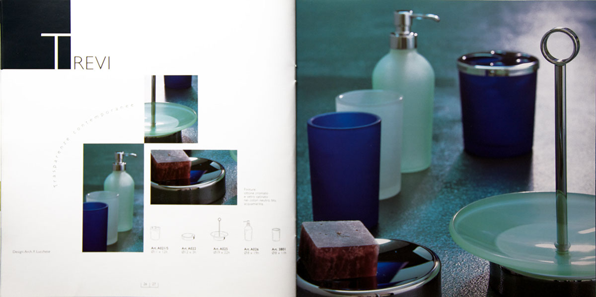 INDA Bathroom accessories bathroom interiors Catalogue giorgio rocco associati giorgio rocco lab brochure luxury