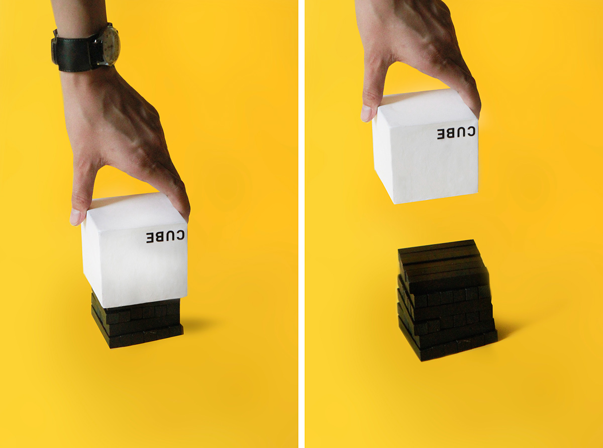 game package print typography   identity brand black box