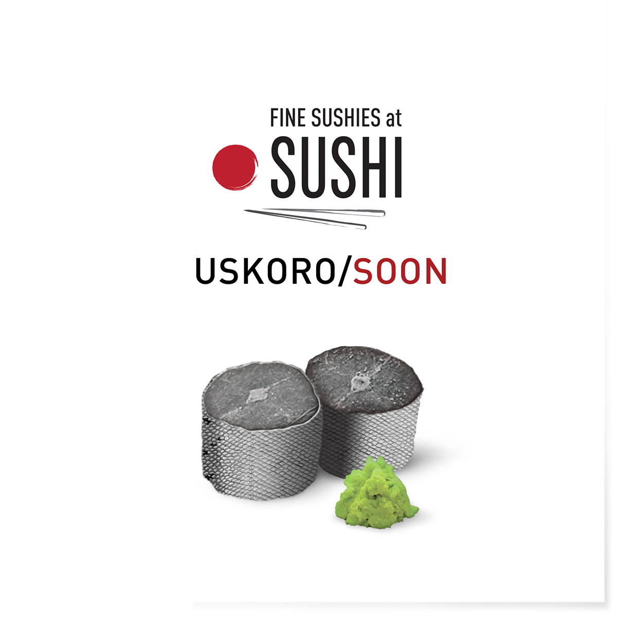 Sushi  visual identity  FOOD fish