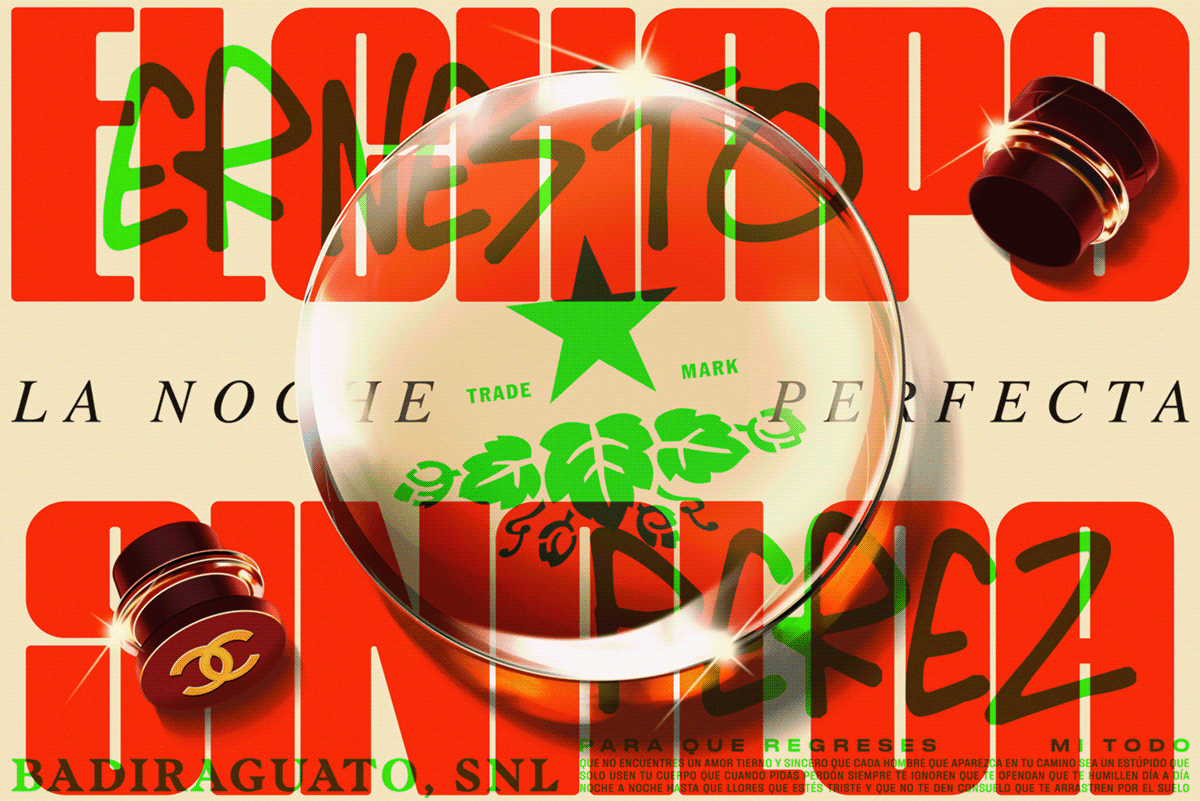 ILLUSTRATION  graphic design  Poster Design posters chanel Louis vuitton Fashion  design luxury beer