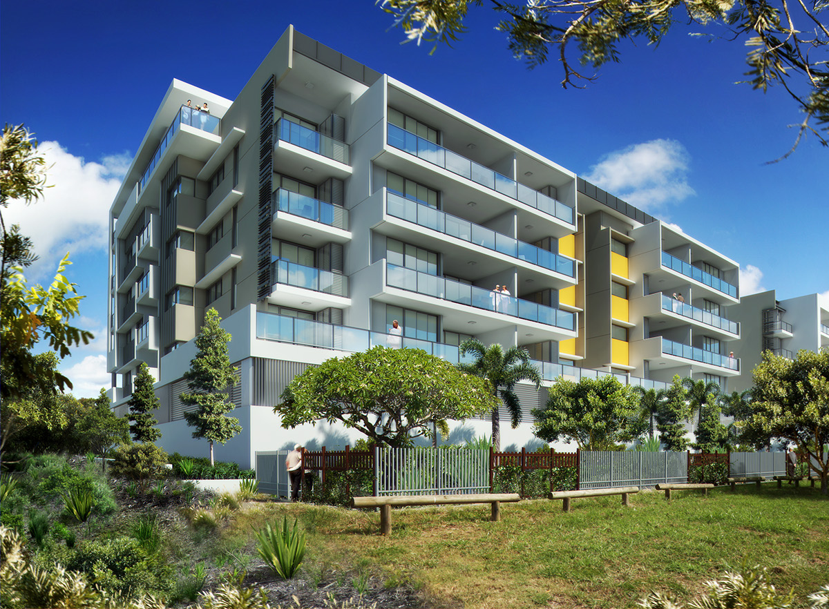 retirement Multiresidential aged care architecture
