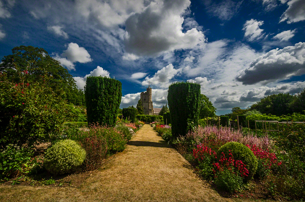 clouds garden goodnestone kent Nature