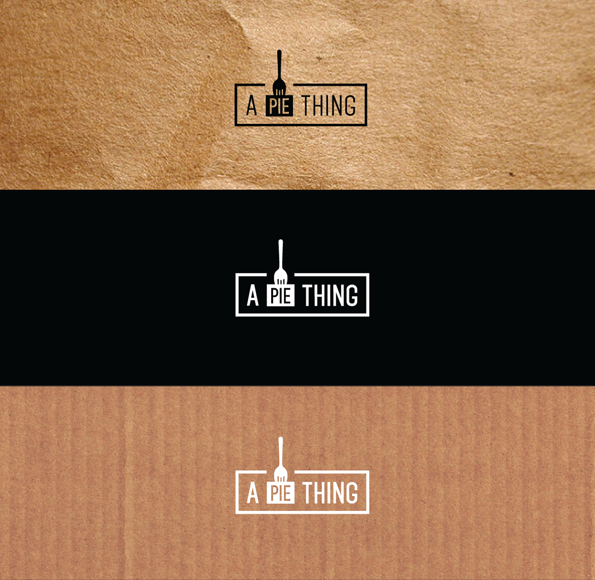 A Pie Thing brand identity pie graphic desing Logo Design logo restaurant malaysia