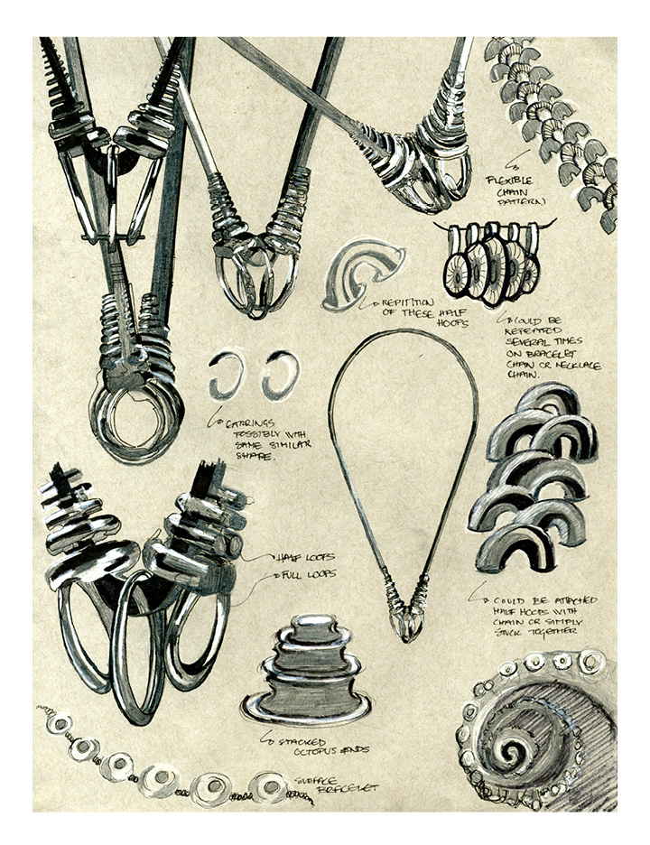 #jewelry #ideation #drawing #sketches #pencil #Pen #gold #metal #silver #industrialdesign #jewelrydesign #sketchbook  