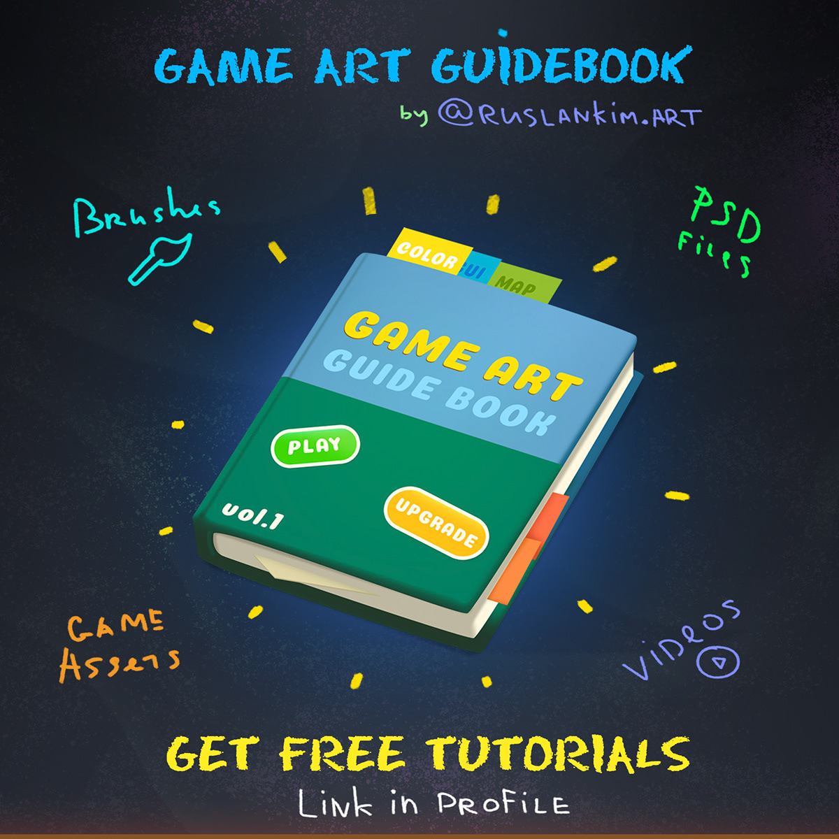 book casual Cat concept game Game Art game design  lesson stylized tutorial