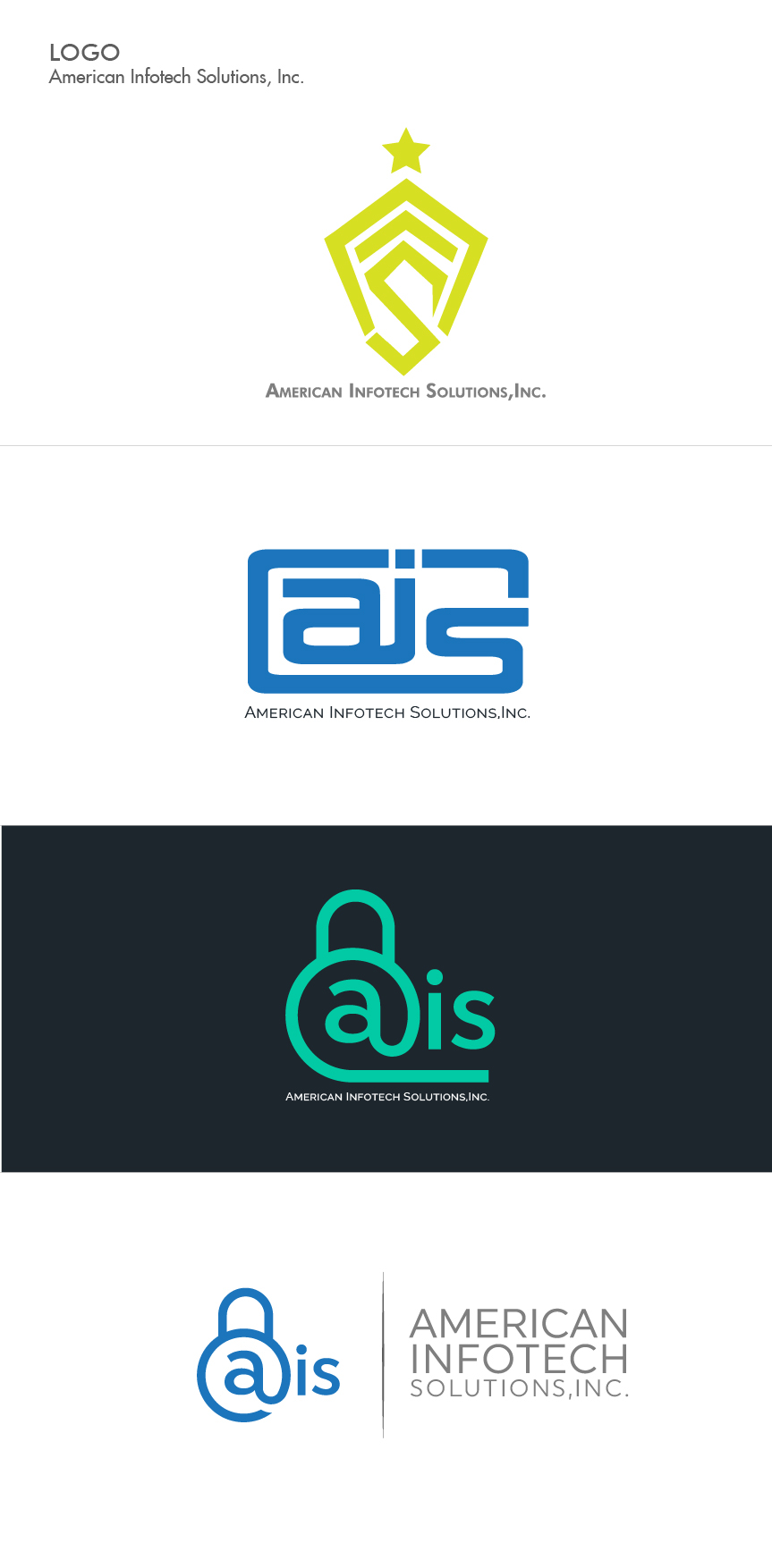 business card company profile Logo Design