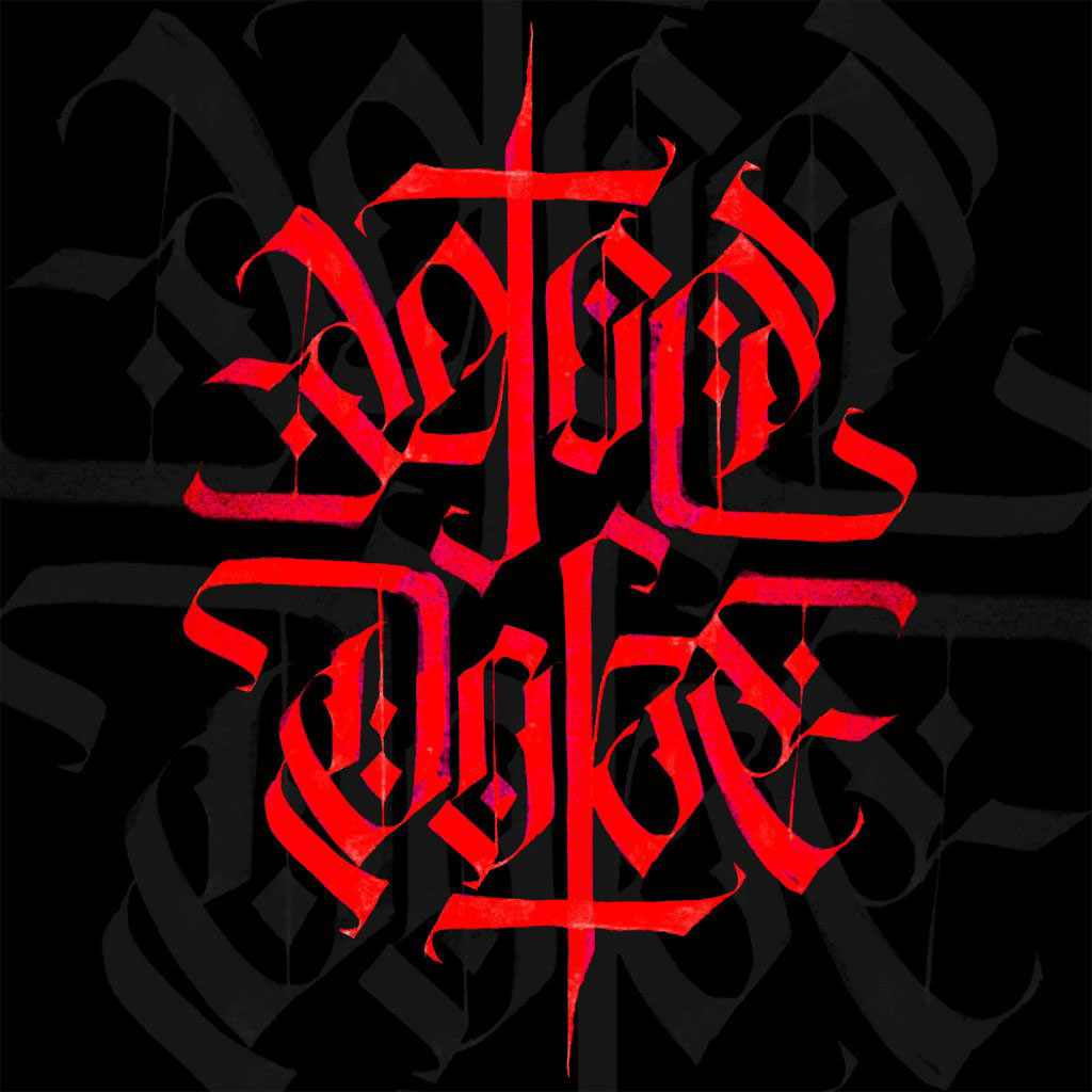 architaste art lettering calligraffiti artwork parallel pen gothic