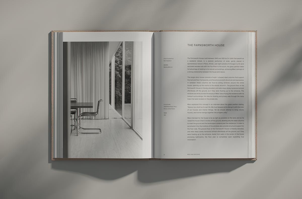 fabric cover book design minimalist Suisse